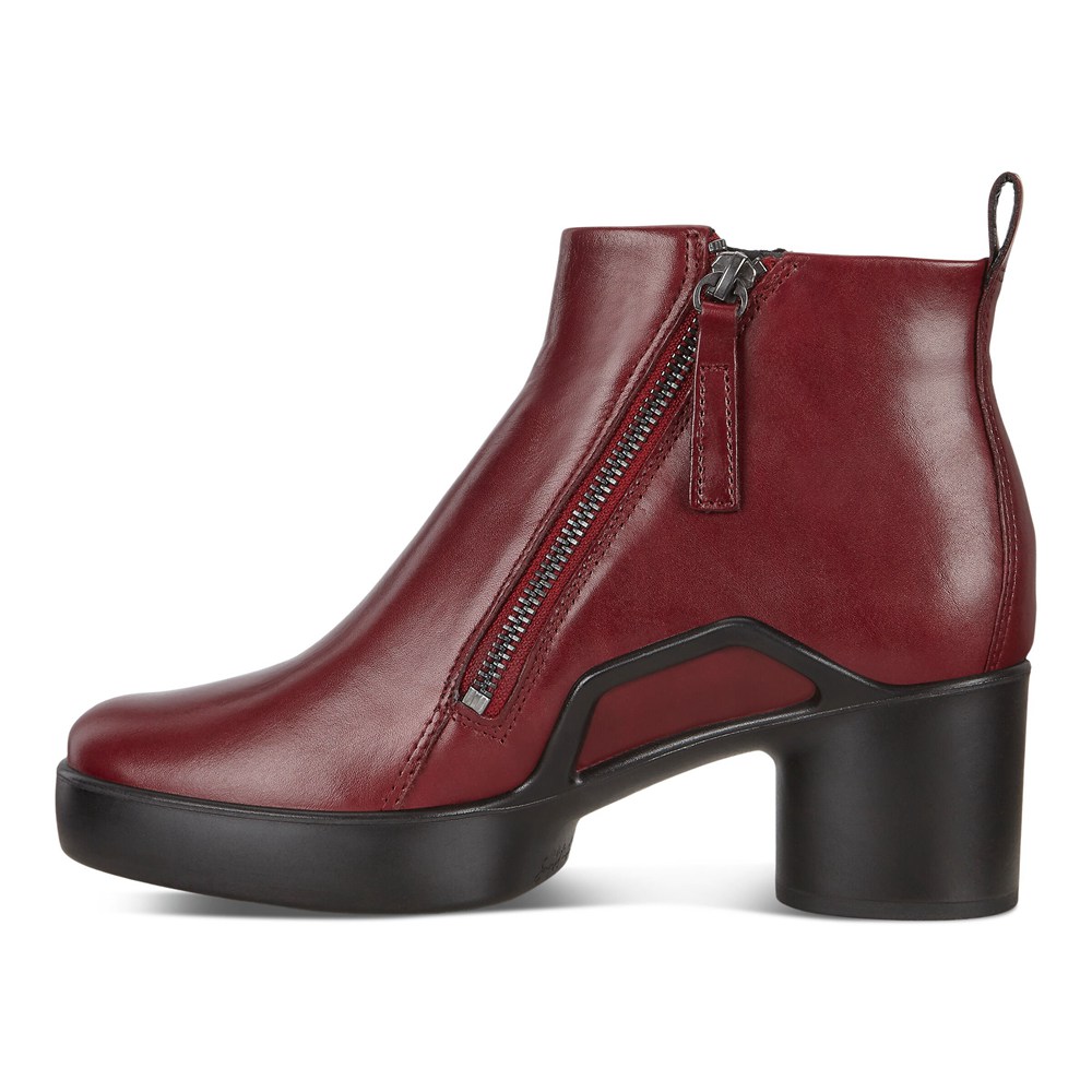 Botas Mujer - ECCO Shape Sculpted Motion 35 - Vino - QWA127694